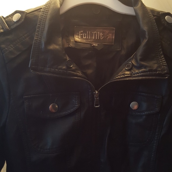 Faux leather jacket - Picture 2 of 4